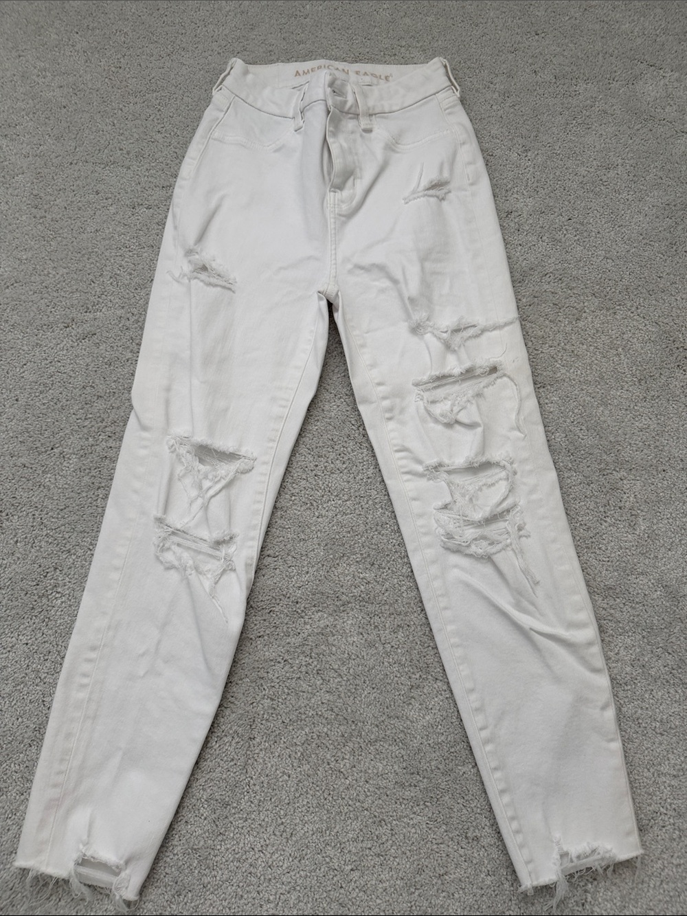 American Eagle next level stretch, curvy high-rise jegging crop